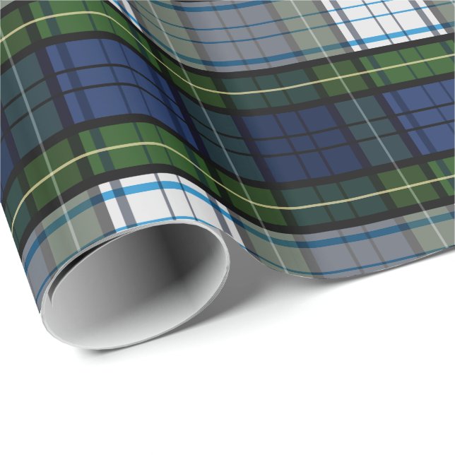 Papier Cadeau Enveloppe cadeau Hobbs Plaid (Coin rond)