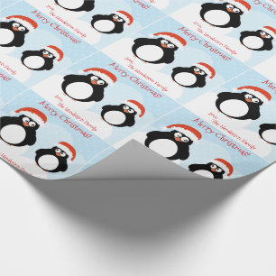 Papier Cadeau Enveloppe cadeau Joyeux Noël personnalisé