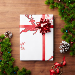 Papier Cadeau Enveloppe cadeau - Les rennes