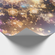 Enveloppe Cadeau Mandala Golden