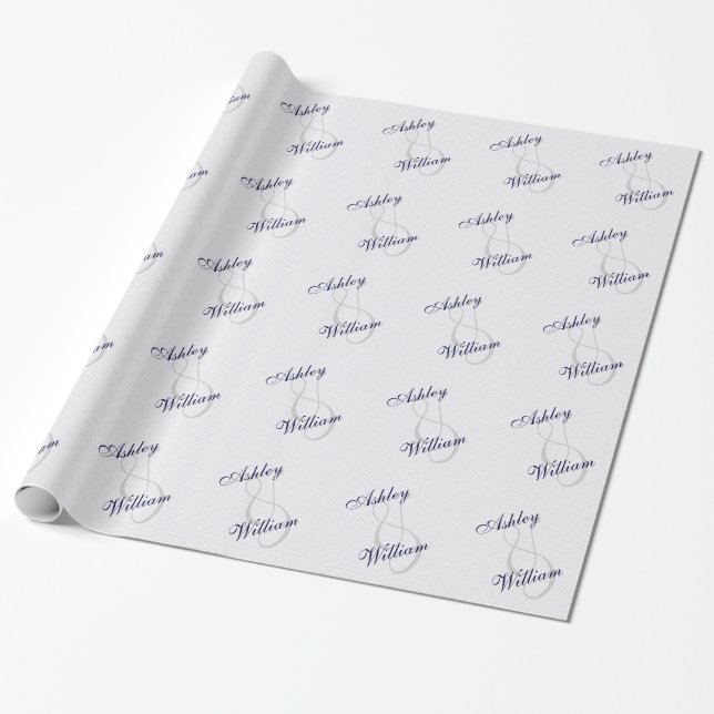 Papier Cadeau Enveloppe cadeau Mariage ou Fiançailles personnali (Déroulé)