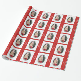 Papier Cadeau Enveloppe cadeau - Ornement de l'arbre Saint Nick