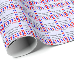 Papier Cadeau Enveloppe cadeau pour les travailleurs postaux ret