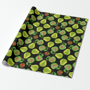 Papier Cadeau Enveloppe cadeau pour pommes et poires