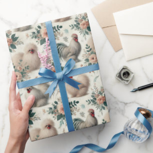 Papier Cadeau Enveloppe cadeau tout-temps pour poulet Silkie élé
