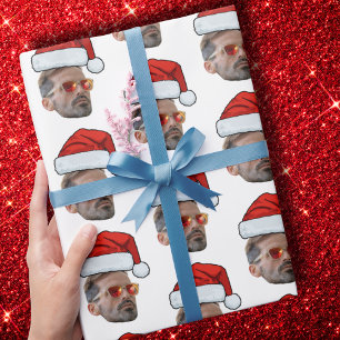 Papier Cadeau Enveloppe Cadeau Visage Personnalisé, Photo Visage