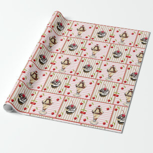 Papier Cadeau Enveloppe de cadeau d'anniversaire de parfait et