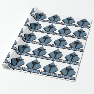 Papier Cadeau Enveloppe de cadeau d'arts martiaux de papier