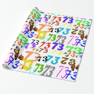 Papier Cadeau Enveloppe de cadeau de code du radio-amateur 73