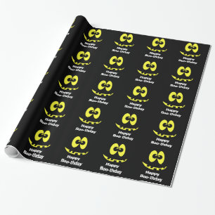 Papier Cadeau Enveloppe de cadeau de Halloween de joyeux