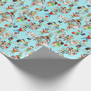 Papier Cadeau enveloppe de cadeau de l'anniversaire des enfants