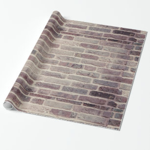 Papier Cadeau Enveloppe de cadeau de mur de briques