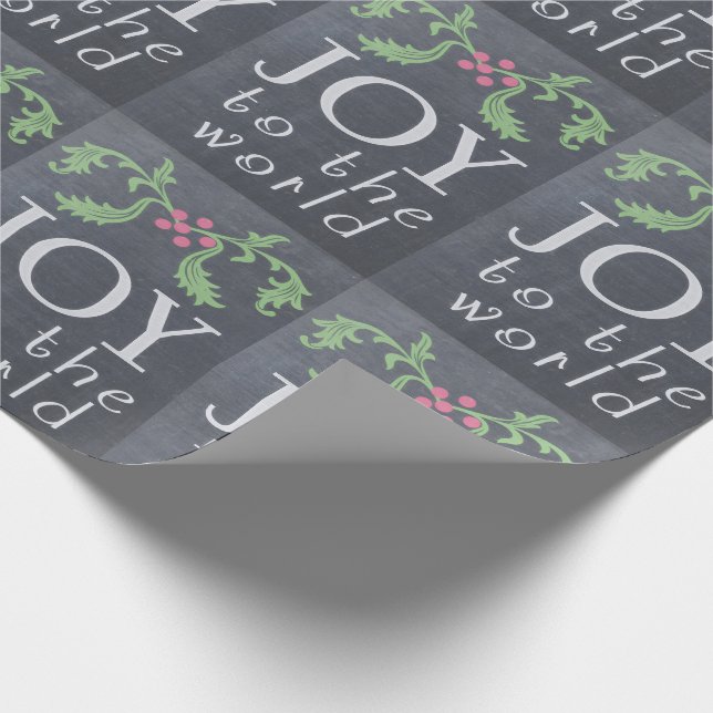 Papier Cadeau Enveloppe de cadeau de Noël de regard de tableau (Coin)