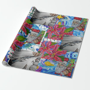 Papier Cadeau Enveloppe de cadeau de Pôle Nord