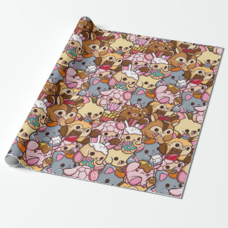 Papier Cadeau Enveloppe de cadeau détrempée de Smooshy