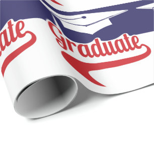 Papier Cadeau Enveloppe de cadeau d'obtention du diplôme