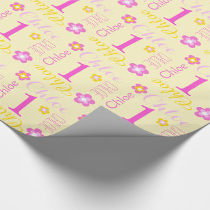 Papier Cadeau Enveloppe de cadeau nommée faite sur commande de