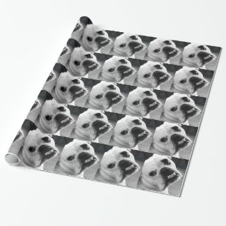 Papier Cadeau Enveloppe de cadeau stationnaire de bouledogue