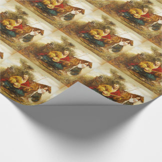 Papier Cadeau Enveloppe de cadeau ukrainienne de Mamai de