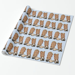 Papier Cadeau Enveloppe de cadeaux de démarrage Cute Cowboy