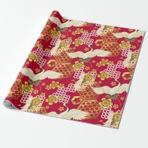 Papier Cadeau Enveloppe dénommée par tissu japonais de kimono