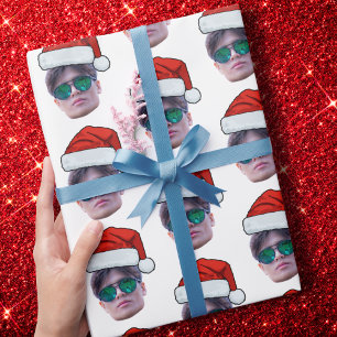 Papier Cadeau Enveloppement Cadeau de Noël personnalisé, Photo V
