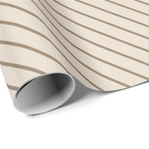 Enveloppement Cadeau Diagonale Beige et Taupe neut