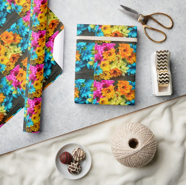 Papier Cadeau Enveloppement coloré (Artisanat)