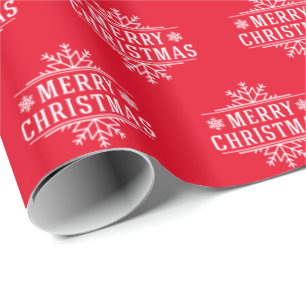 Papier Cadeau Enveloppement de Noël Papier-Joyeux Noël