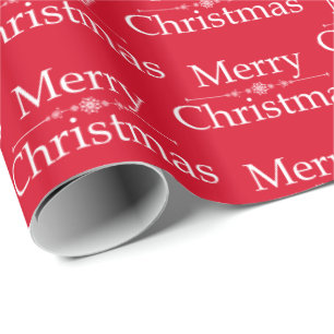 Papier Cadeau Enveloppement de Noël Papier-Joyeux Noël