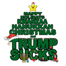 Envelopper de cadeaux "Trump Sucks" vacances heure