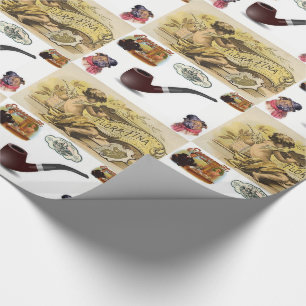 Papier Cadeau Envelopper les cigares en papier