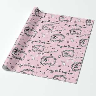 Papier Cadeau Enveloppez-le dans des fesses de chat !
