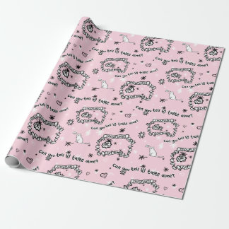 Papier Cadeau Enveloppez-le dans des fesses de chat !