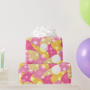 Papier Cadeau Éperviers de bonbons céleste