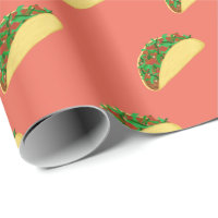 Épicé ! Motif Yummy Taco en rouge