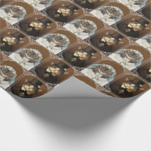 Papier Cadeau épousant le papier d'emballage, épousant des