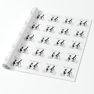 Papier Cadeau Épouser le papier d'emballage