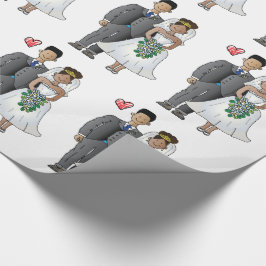 Papier Cadeau Épouser le papier d'emballage