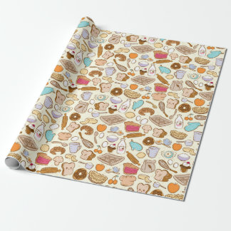 Papier Cadeau Épouses de boulangerie enveloppant du papier