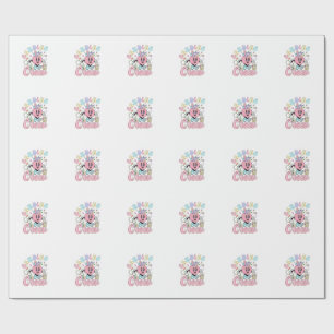 Papier Cadeau Équipe cardiaque drôle de jour de Pâques Infirmièr