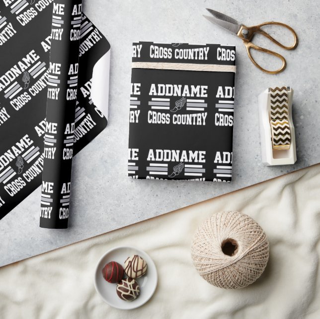 Papier Cadeau Équipe d'exécution de l'AJOUT personnalisée pour l (Artisanat)