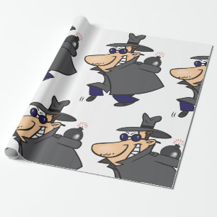 Papier Cadeau Espion sournois
