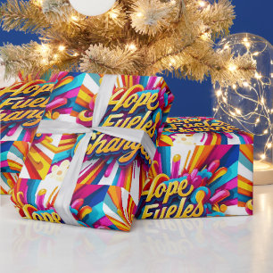 Papier Cadeau "Espoir renouvelé"