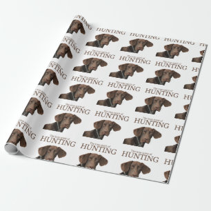 Papier Cadeau Esprit vrai grisâtre brillant de la chasse