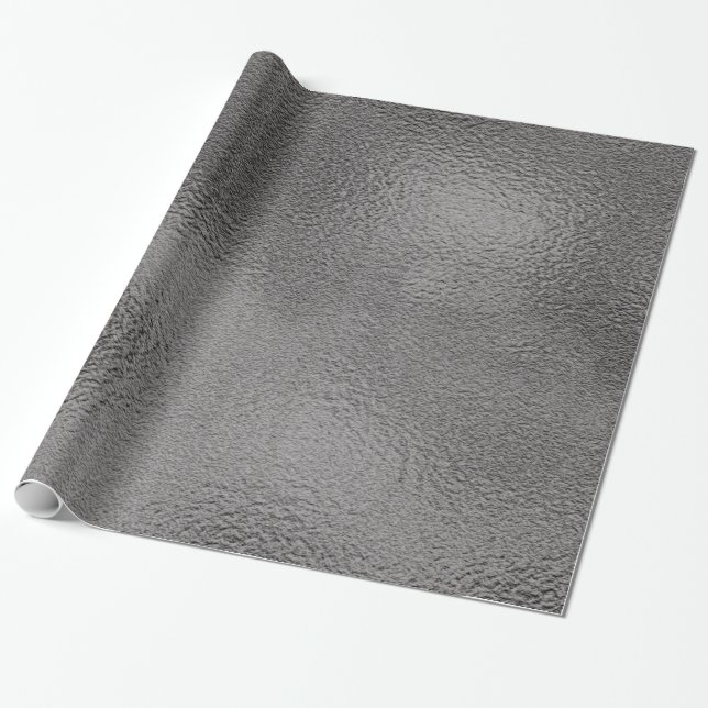Papier Cadeau Étain d'aluminium de Faux - toutes les options (Déroulé)