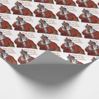 Papier Cadeau Étape à partir des biscuits