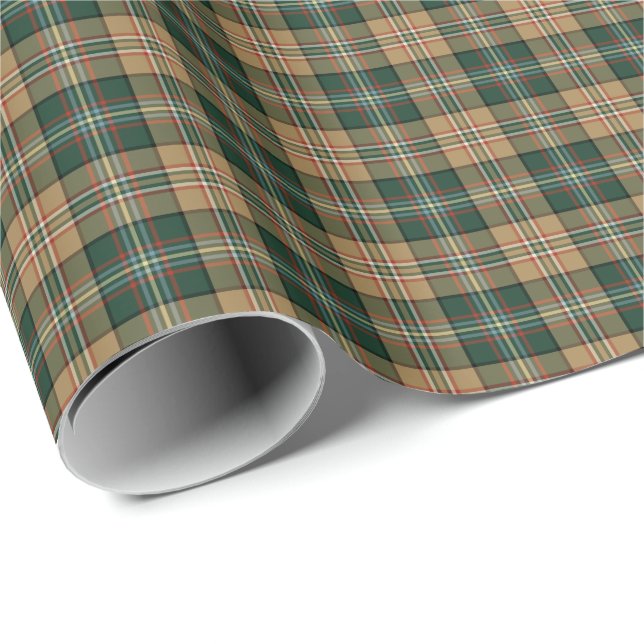 Papier Cadeau État de tartan d'Arizona (Coin rond)