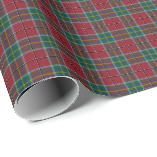 Papier Cadeau État de tartan de la Virginie Occidentale (Coin rond)