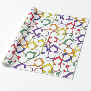 Papier Cadeau Été de bascules de motif de bascule électroniqu
